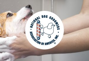 National Dog Groomers Association of America logo – professional affiliation with Groom Curriculum
