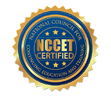NCCET logo - Groom Curriculum accredited by the National Council for Continuing Education and Training