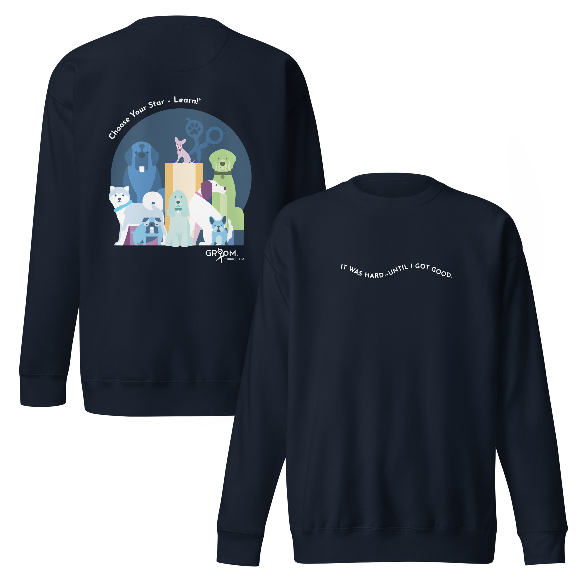 “It Was Hard Until I Got Good” Crewneck - Image 3